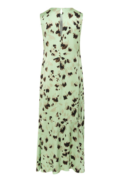 SLMarcela Dress Smoke Green Brush Print - 30408425 Thumbnail