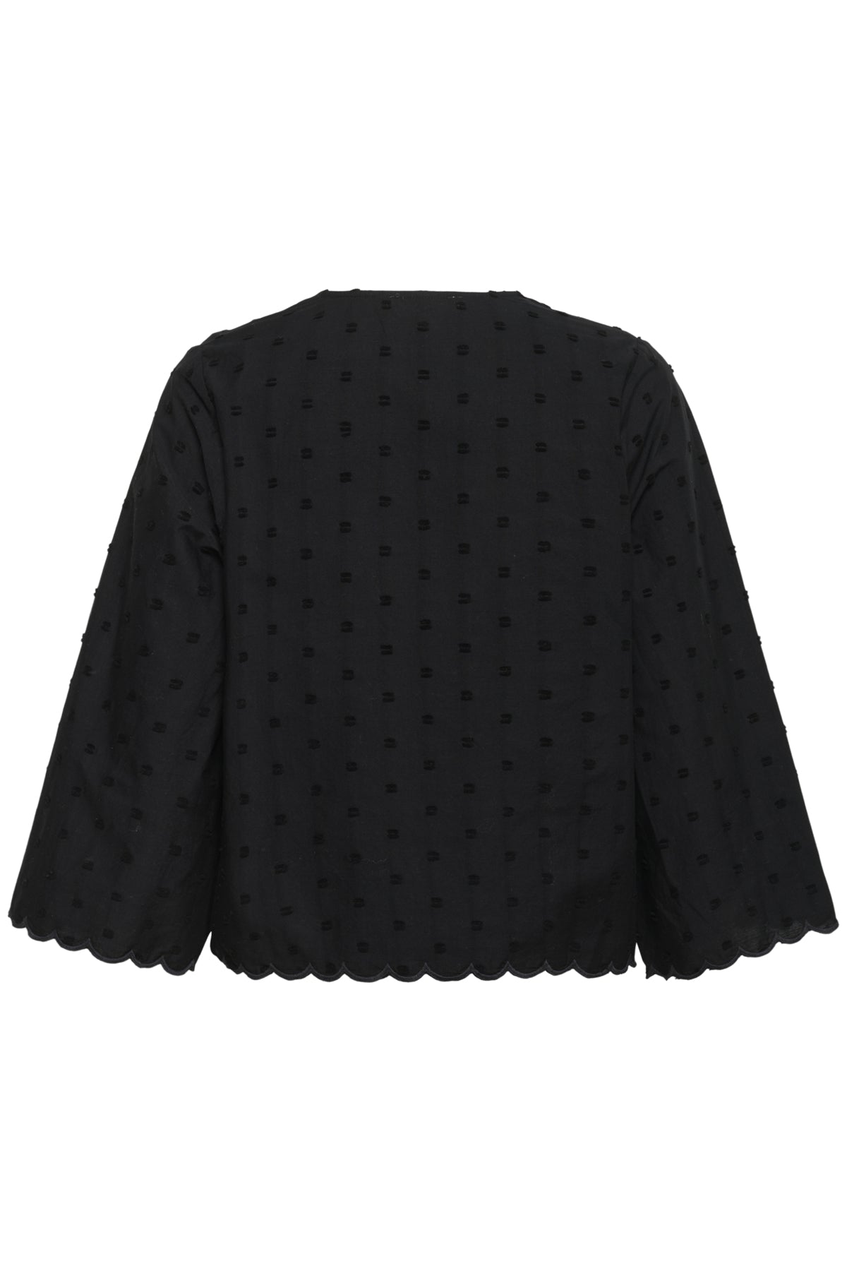 SLSunela Blouse 3/4 Black - 30408442