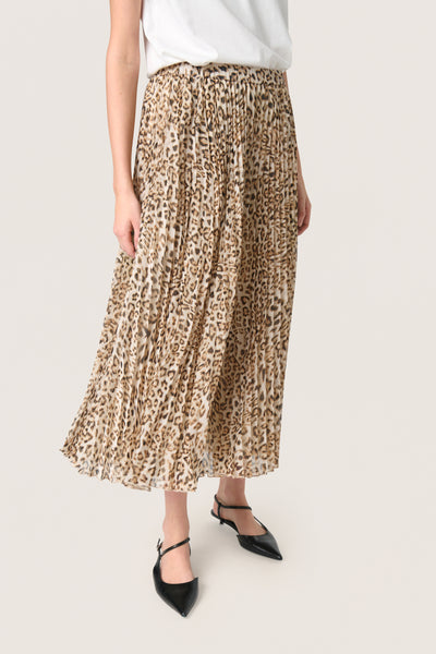 SLAnaya Evelina Skirt Leopard Print - 30408451 Thumbnail