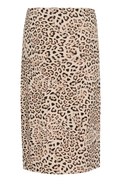 SLJalina Skirt Leopard Print - 30408462 Thumbnail