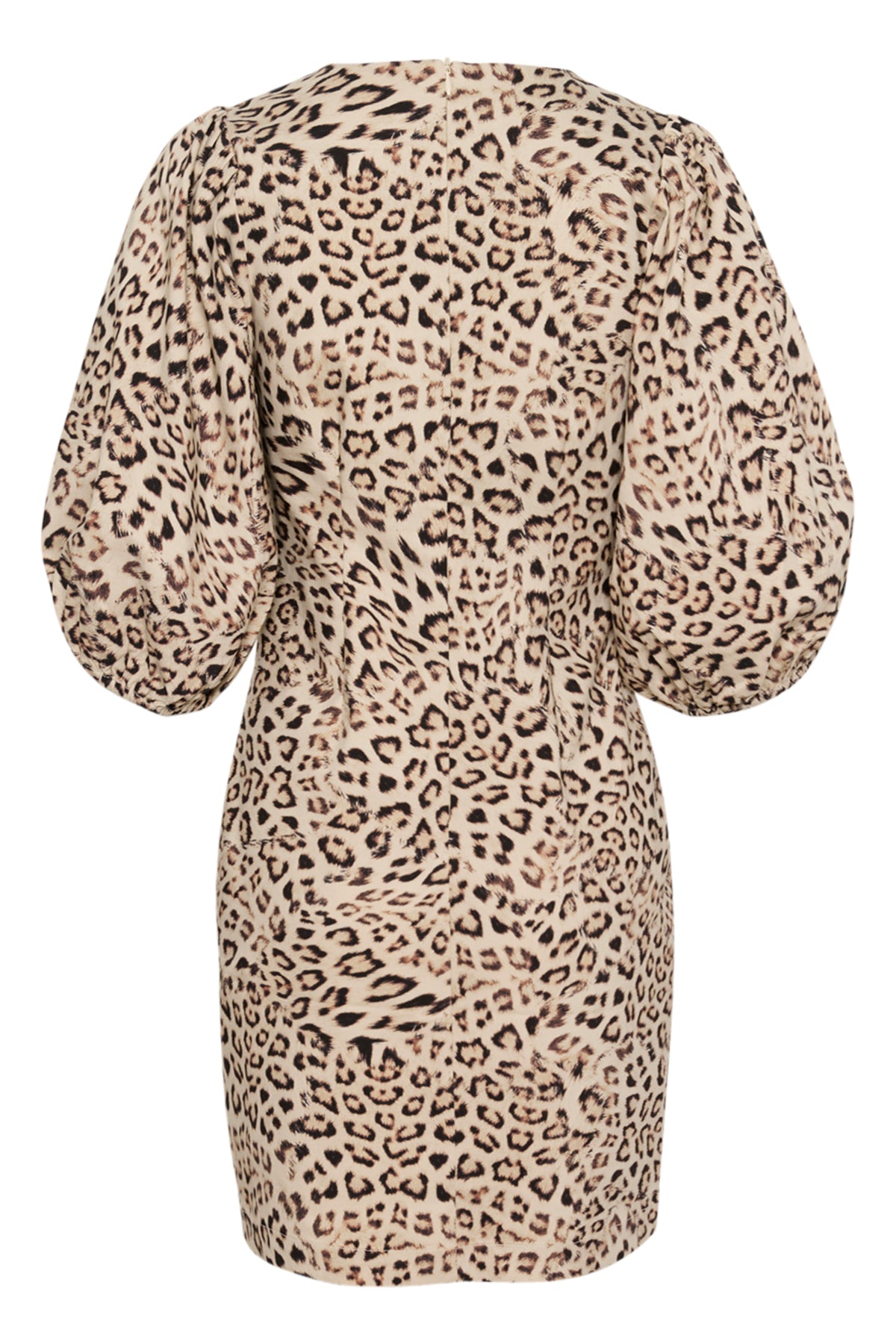 SLZazu Dolore Printed Dress SS Leopard Print - 30408464