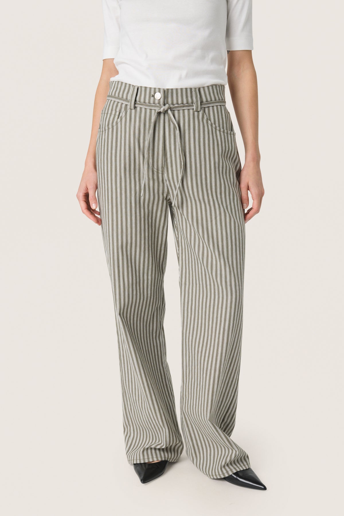 SLLibby Maisa Jeans Grape Leaf Denim Stripe - 30408468