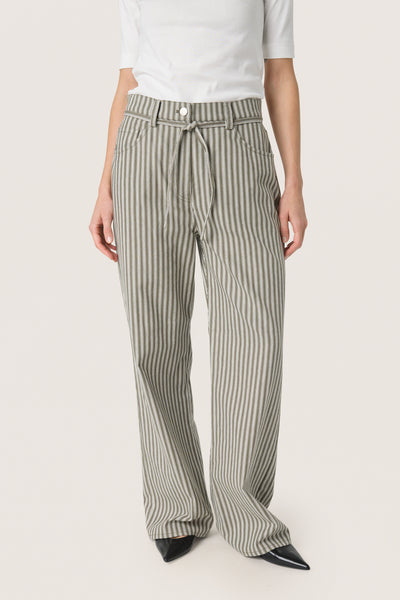 SLLibby Maisa Jeans Grape Leaf Denim Stripe - 30408468 Thumbnail