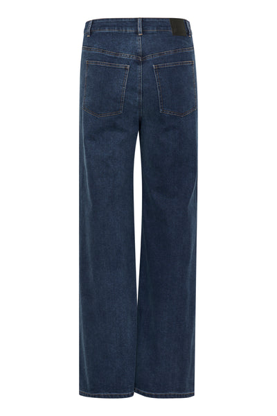 SLCalianna Jeans Dark Blue Denim - 30408475 Thumbnail