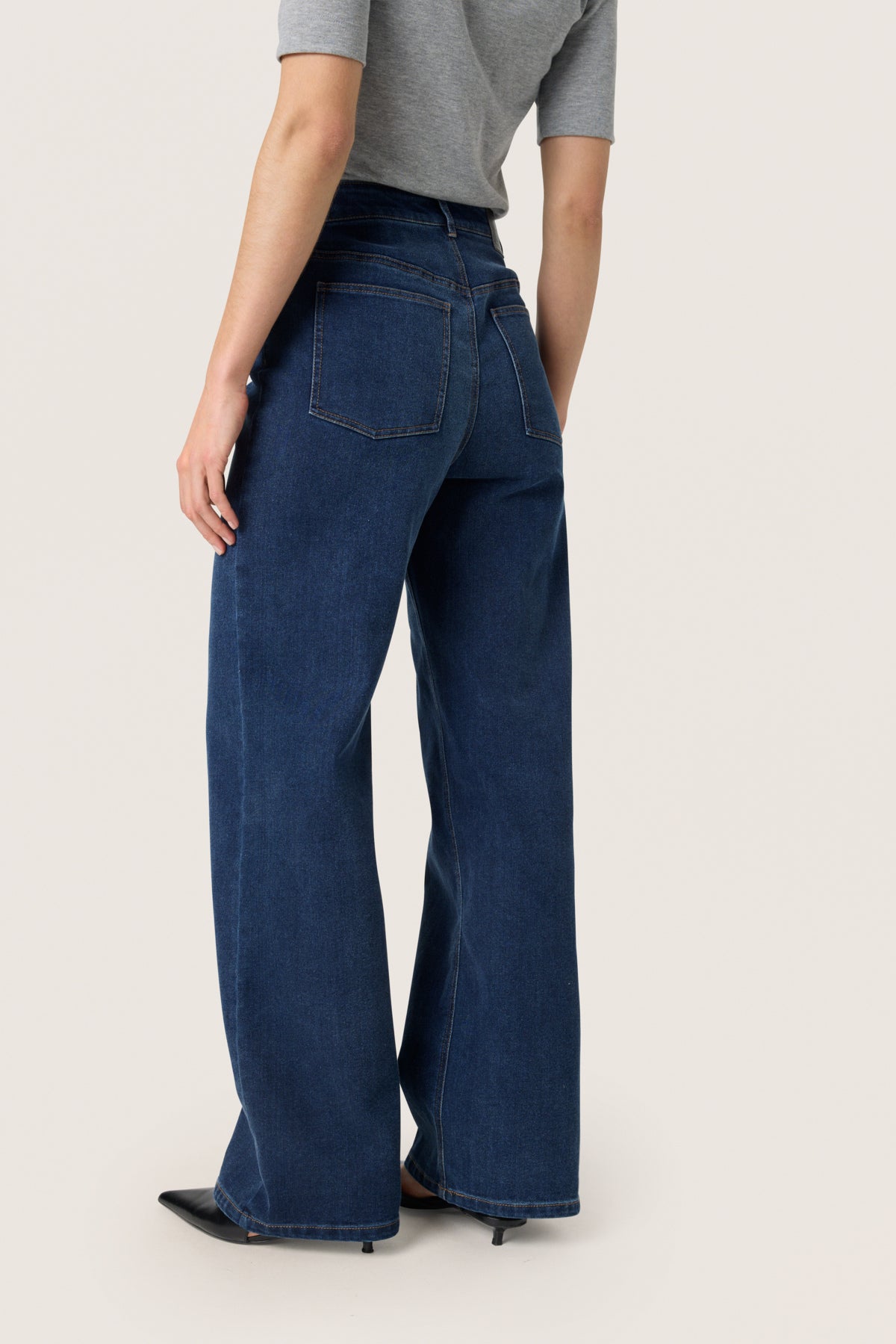 SLCalianna Jeans Dark Blue Denim - 30408475