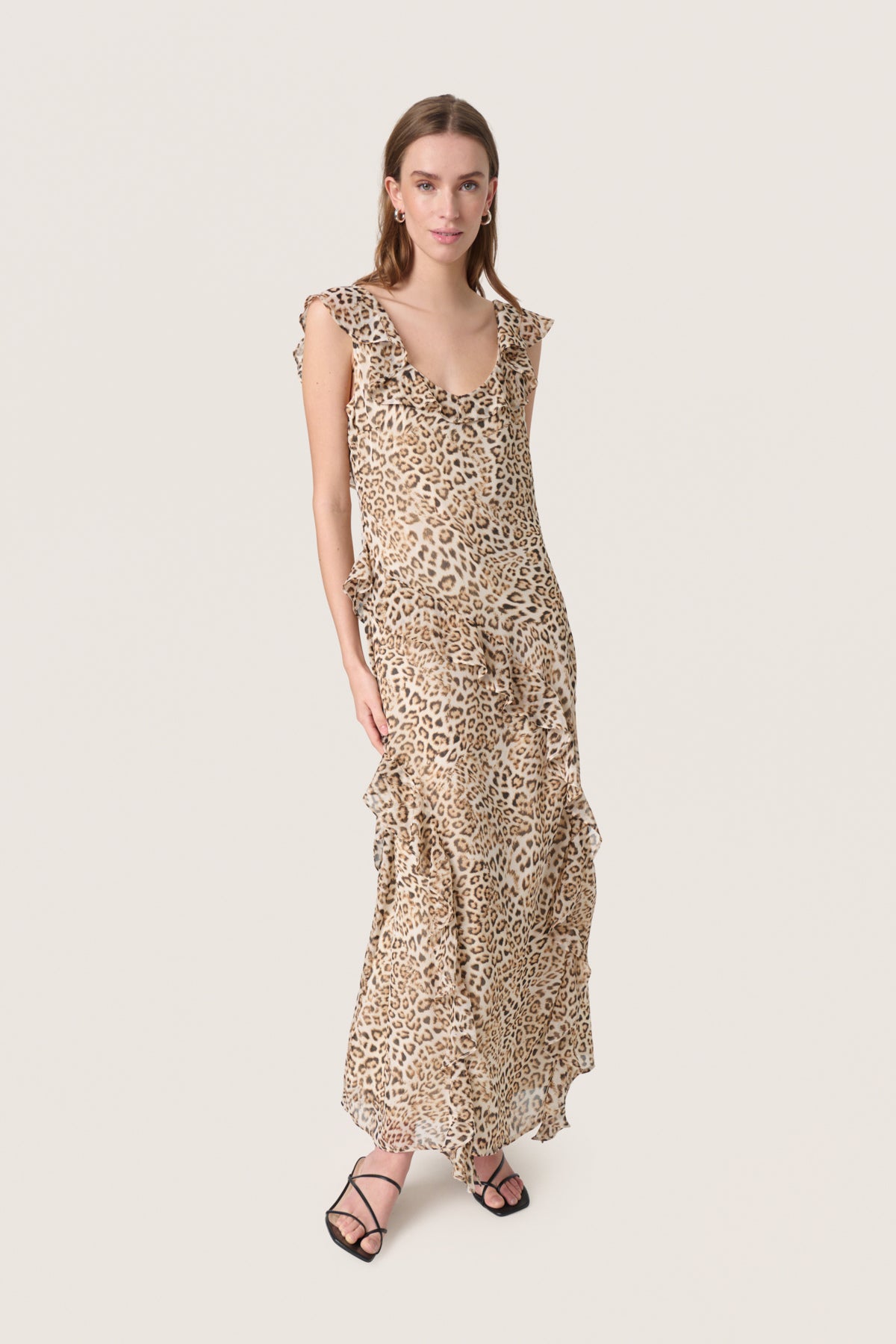 SLAnaya Strap Dress Leopard Print - 30408487