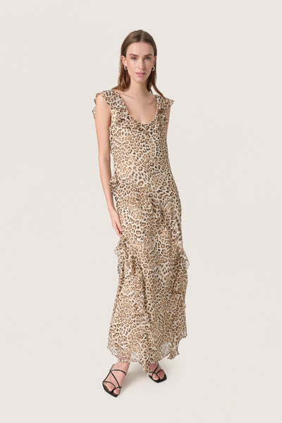 SLAnaya Strap Dress Leopard Print - 30408487 Thumbnail