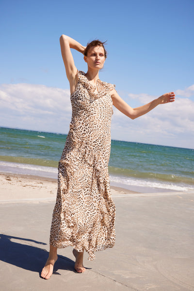 SLAnaya Strap Dress Leopard Print - 30408487 Thumbnail