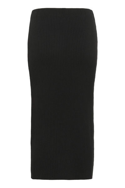 SLLidya Block Skirt Black - 30408492 Thumbnail
