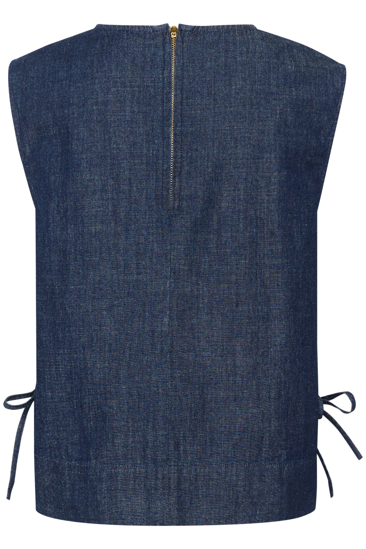 SLChamy Top Dark Blue Denim - 30408496