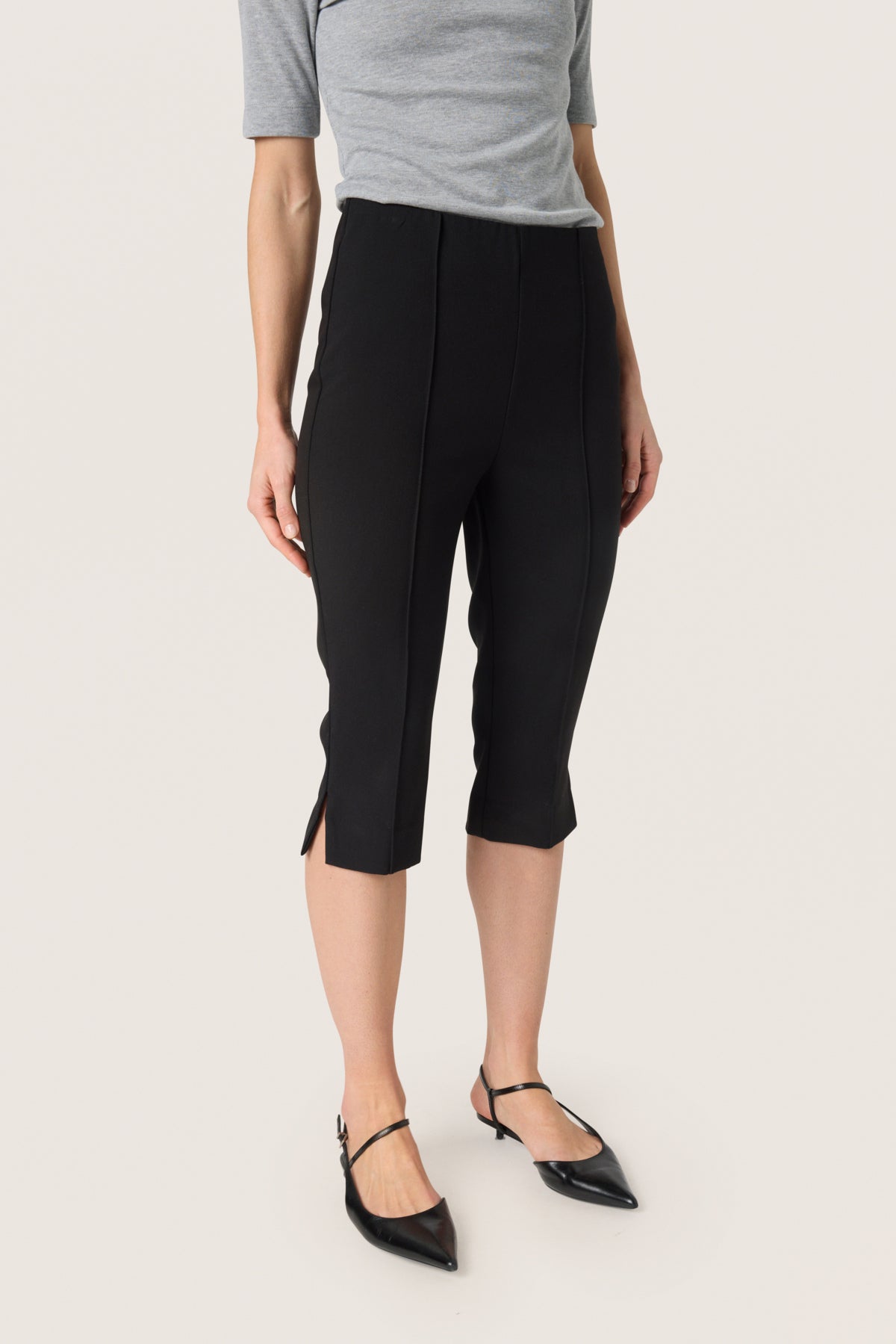 SLCorinne Capri Pants Black - 30408498