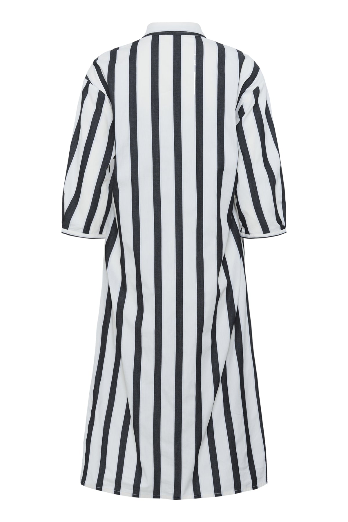 SLNena Shirt Dress Black and White Stripe - 30408517