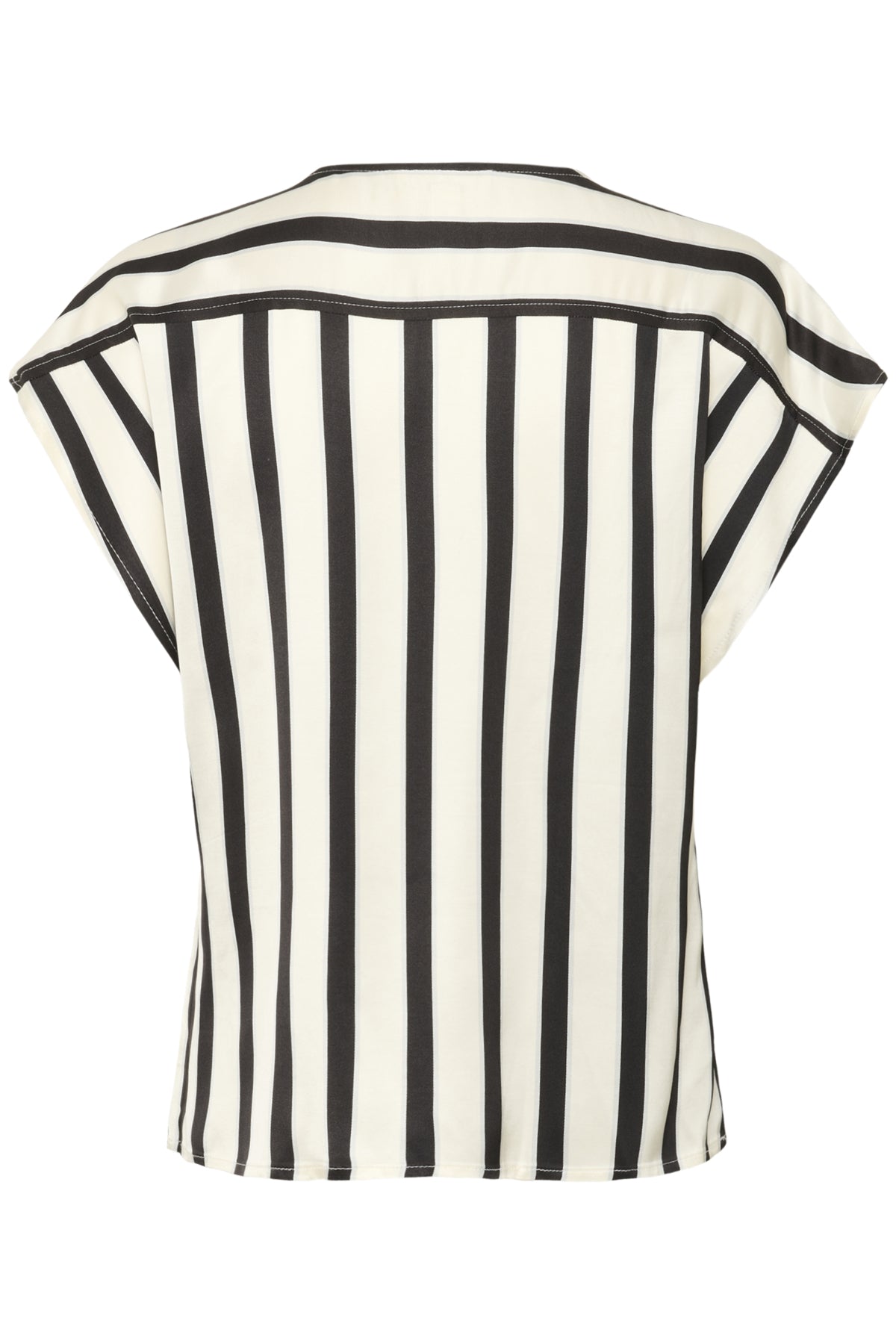 SLClero Printed Top Black and White Stripe - 30408523