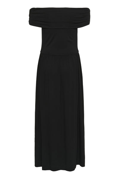 SLHanadi Off Shoulder Dress Black - 30408524 Thumbnail