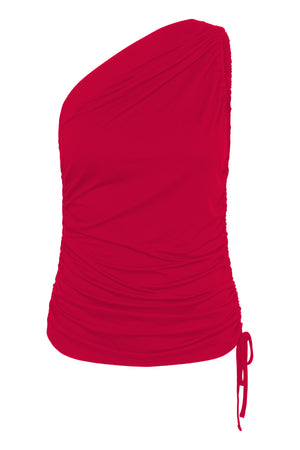 SLHanadi One Shoulder Top Salsa - 30408526