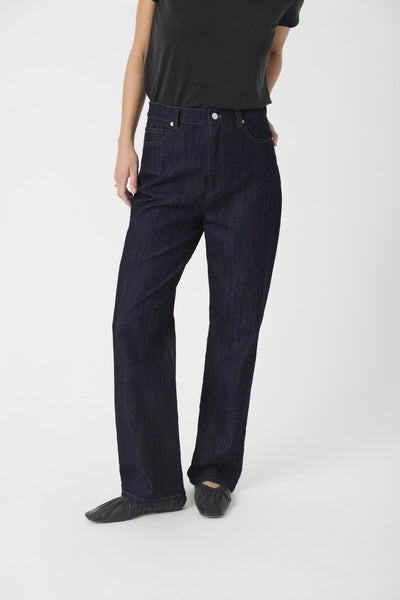 SLNinnie Jeans Dark Blue Denim - 30408530 Thumbnail