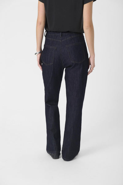 SLNinnie Jeans Dark Blue Denim - 30408530 Thumbnail