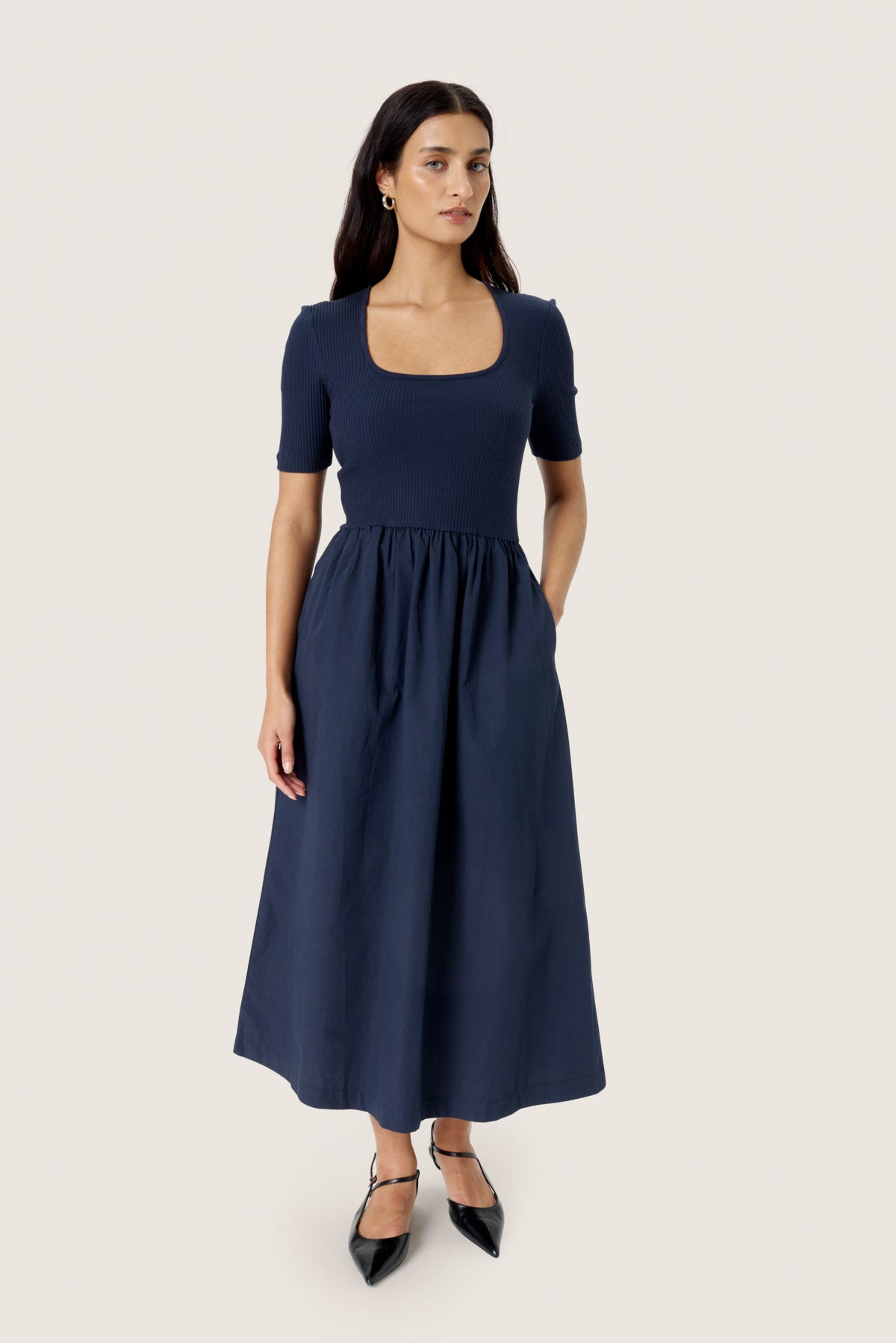 SLSimone Phoebe Dress SS Night Sky - 30408550