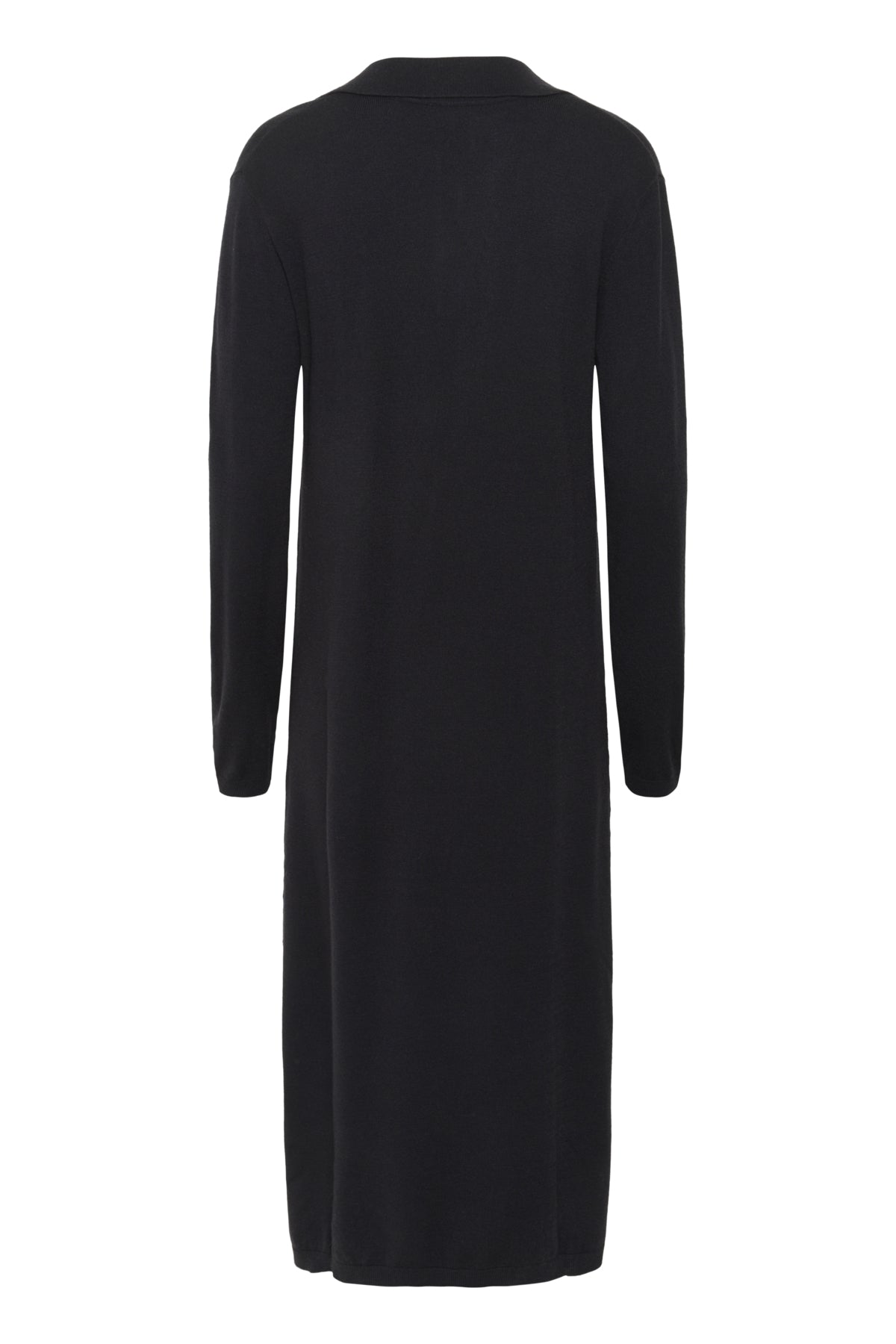 SLSpina Polo Dress LS Black - 30408554