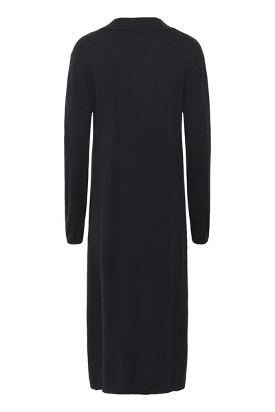 SLSpina Polo Dress LS Black - 30408554 Thumbnail