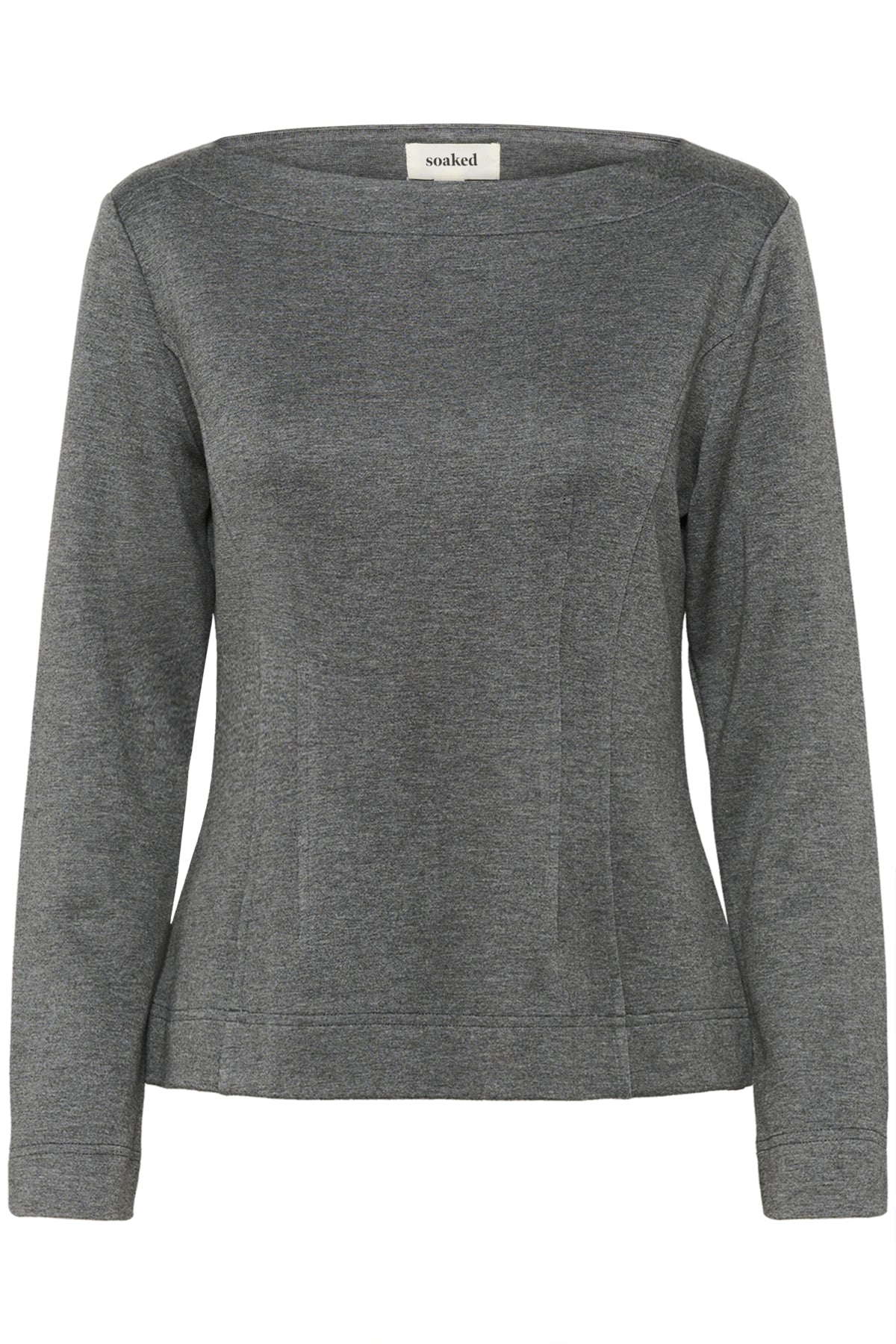 SLMarigold Blouse Grey Melange - 30408578