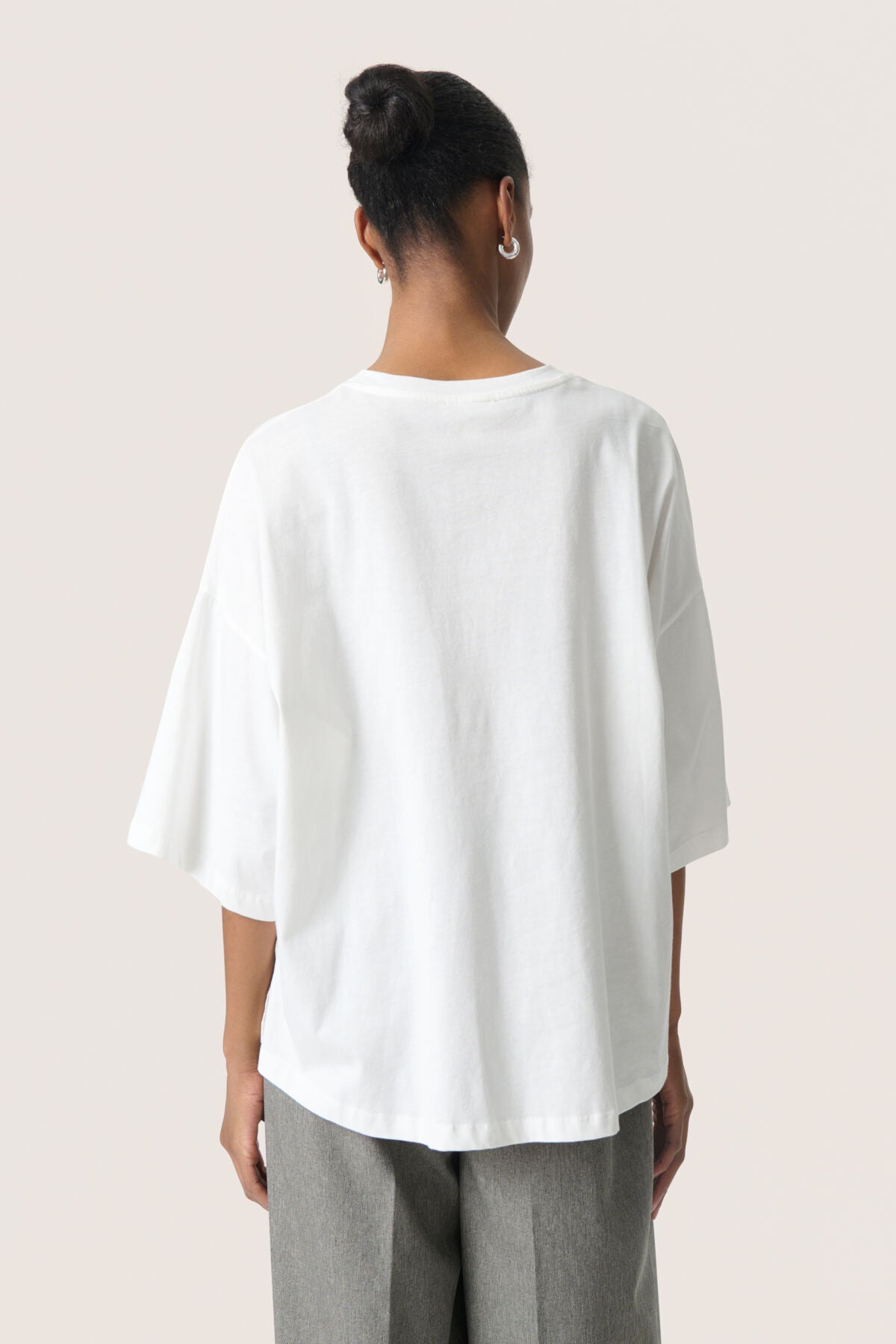 SLAfshan Simili Tee Broken White - 30408582