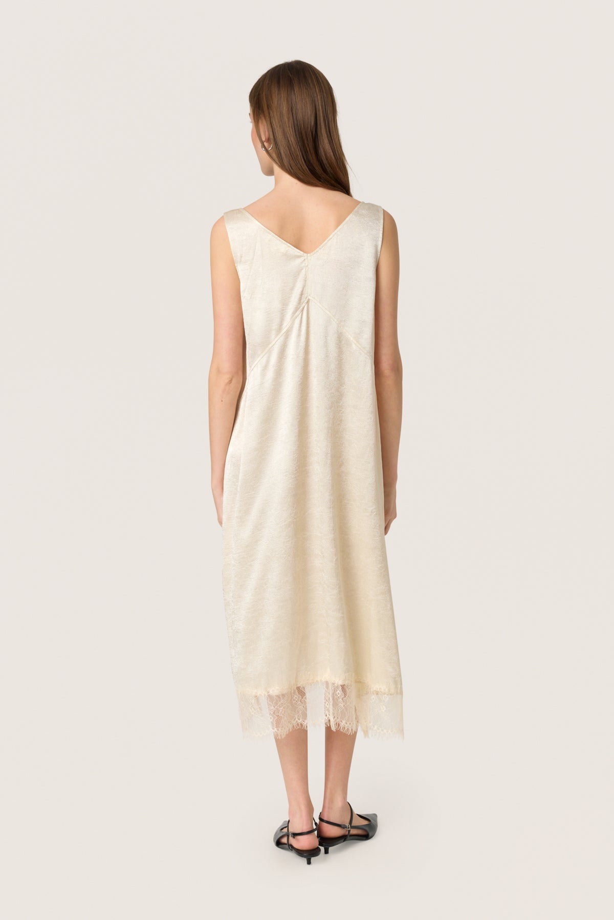 SLYennah Midi Dress Sandshell - 30408590