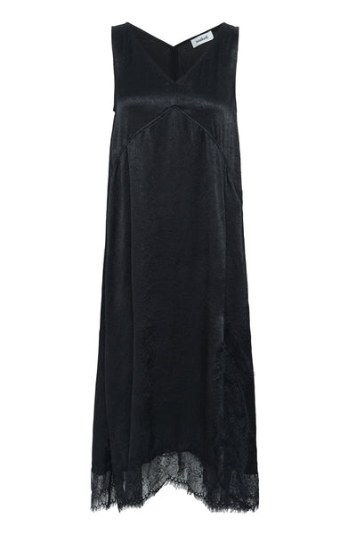 SLYennah Midi Dress Black - 30408590 Thumbnail