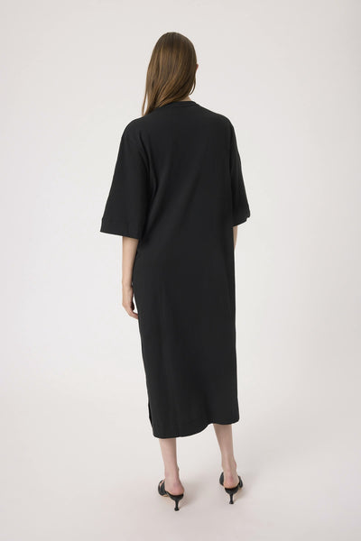 SLAeve Knot Dress Black Thumbnail