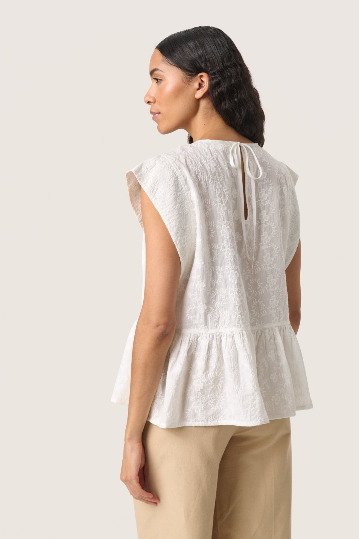 SLIsja Top Broken White - 30408625