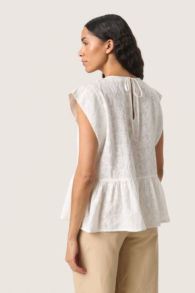 SLIsja Top Broken White - 30408625 Thumbnail
