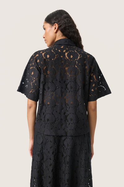 SLTaya Polo Shirt SS Black - 30408629 Thumbnail