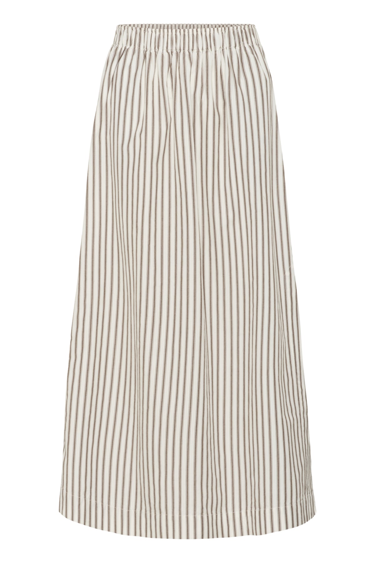 SLMunevo Maxi Skirt Brown and White Stripe - 30408668