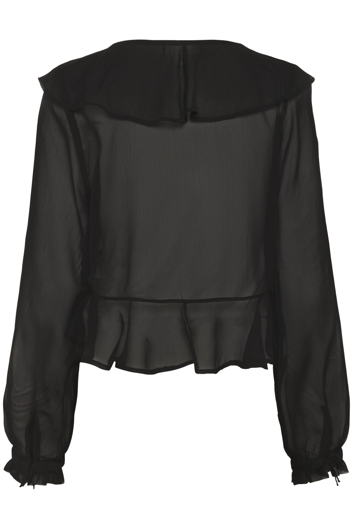 SLJatessan Blouse LS Black - 30408669