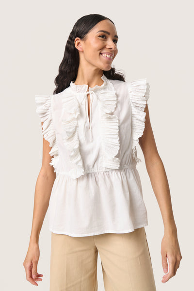 SLCasaya Top Broken White - 30408671 Thumbnail