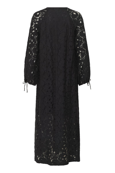 SLTaya Maxi Dress LS Black - 30408672 Thumbnail
