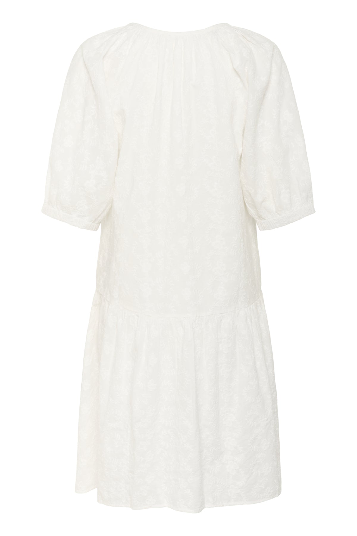 SLIsja Dress SS Broken White - 30408673