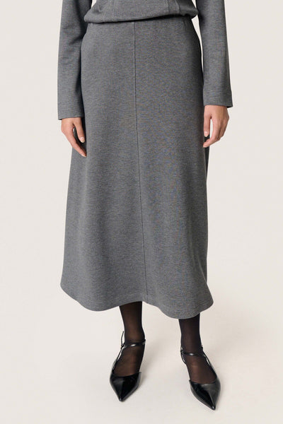 SLMarigold Skirt Grey Melange - 30408690 Thumbnail