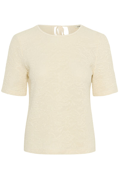 SLLupina Claudetta Tee Whisper White - 30408694 Thumbnail