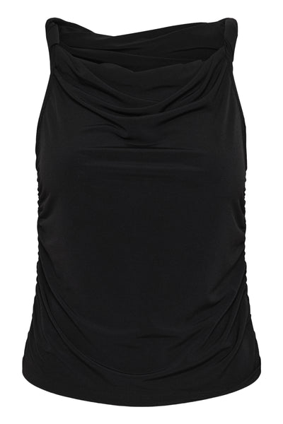 SLAdjo Off Shoulder Top Black - 30408965 Thumbnail
