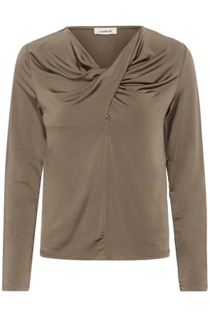 SLClara Twisted Tee LS Morel - 30408966
