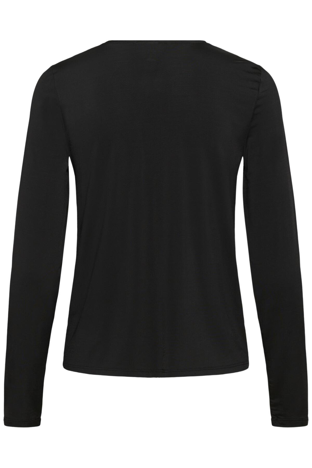 SLClara Twisted Tee LS Black - 30408966