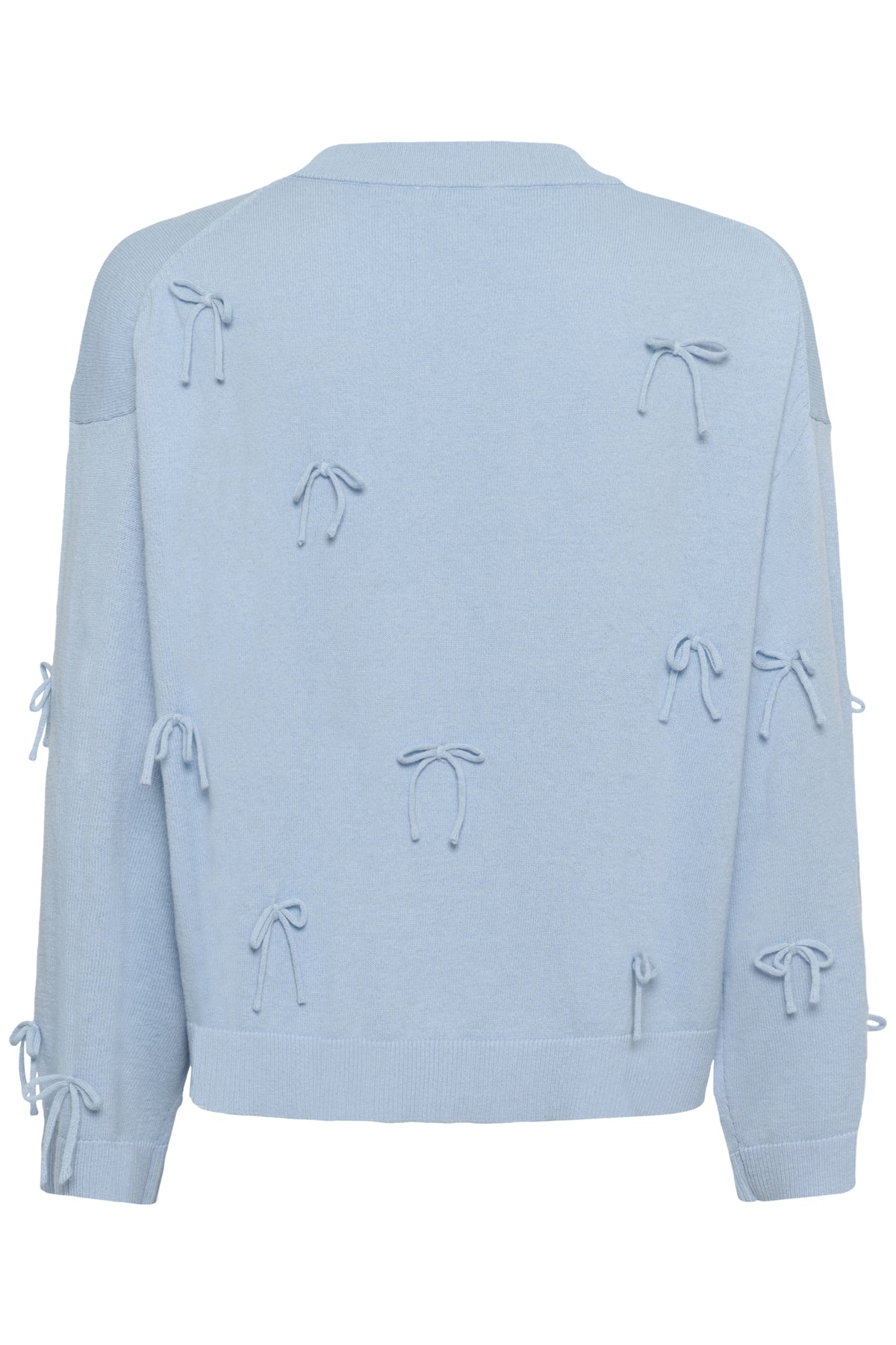 SLSanja Bow Pullover LS POWDER BLUE - 30409079