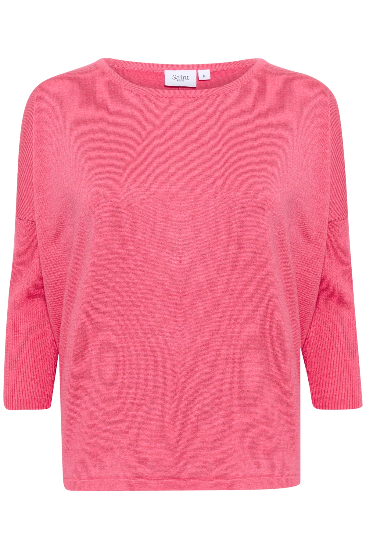 A2561, MilaSZ R-Neck Pullover Fruit Dove Melange - 30500003