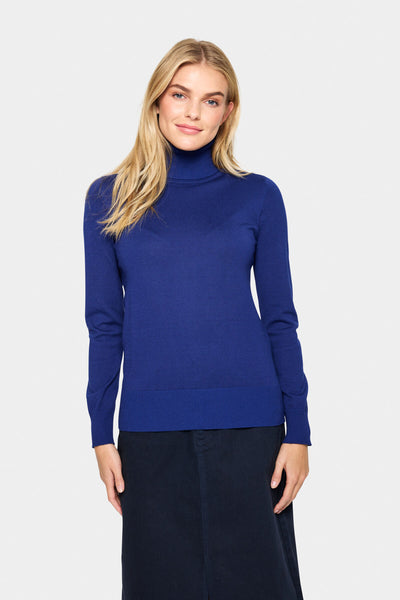 J2046, MilaSZ Rollneck Pullove Midnight Sail - 30500018 Thumbnail