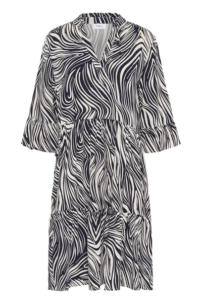 EdaSZ Dress Baritone Leaves Strokes - 30510220 Thumbnail