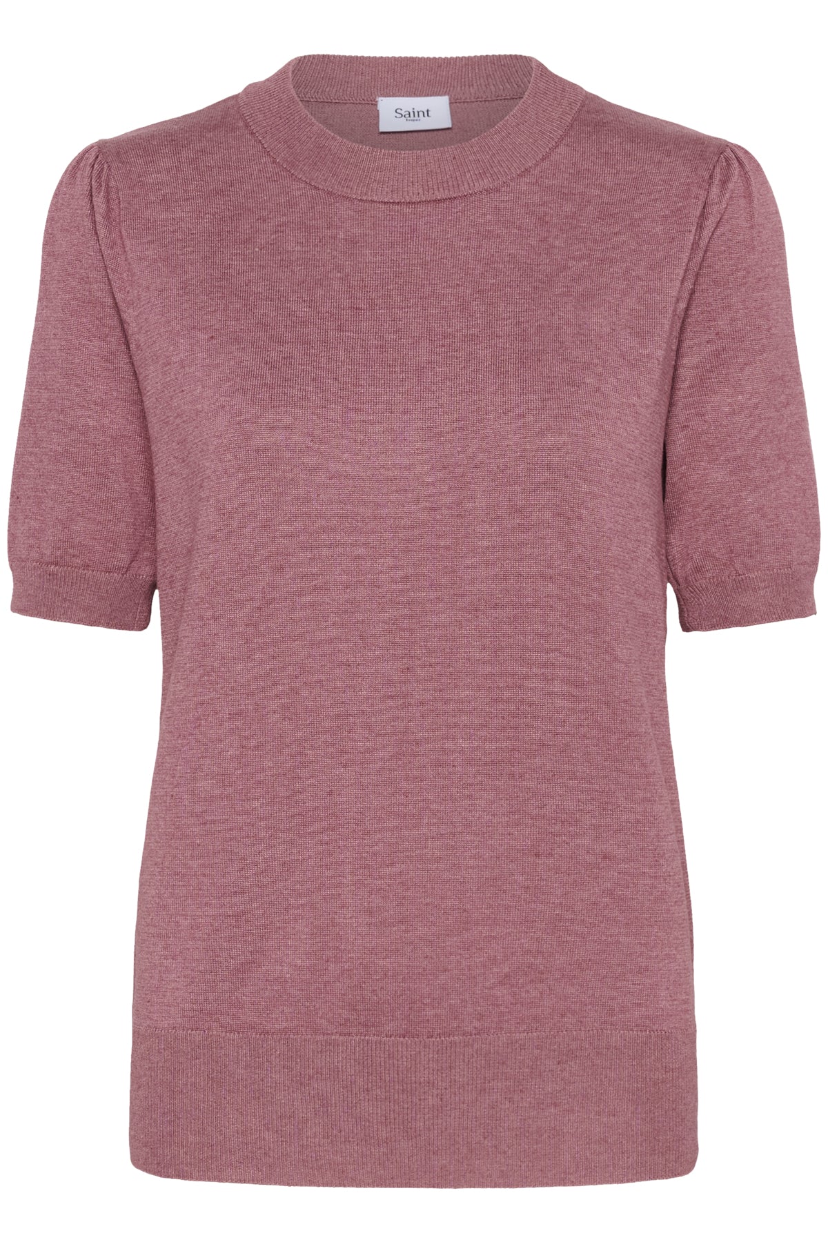 MilaSZ SS Pullover Red Violet Melange - 30511788
