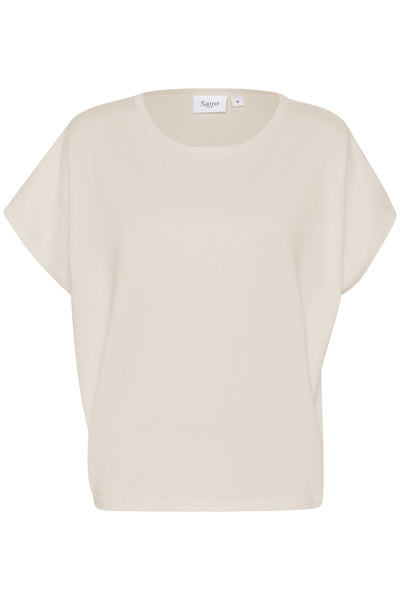 MilaSZ R-N SS Pullover Jojoba Melange - 30513284 Thumbnail
