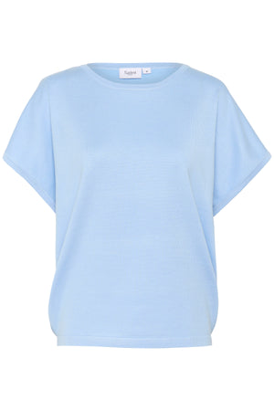 MilaSZ R-N SS Pullover Chambray Blue - 30513284