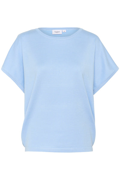 MilaSZ R-N SS Pullover Chambray Blue - 30513284 Thumbnail